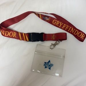 Universal Studios Gryffindor Harry Potter Lanyard